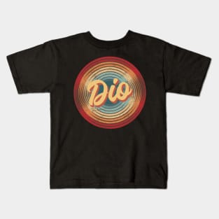 Dio Vintage Circle Kids T-Shirt